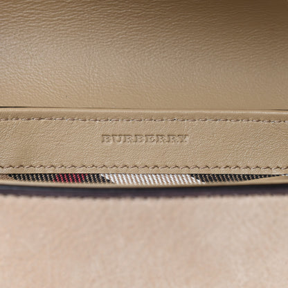 Burberry Suede Calf Hair Leopard Print Buckled Crossbody Bag 8 of 9