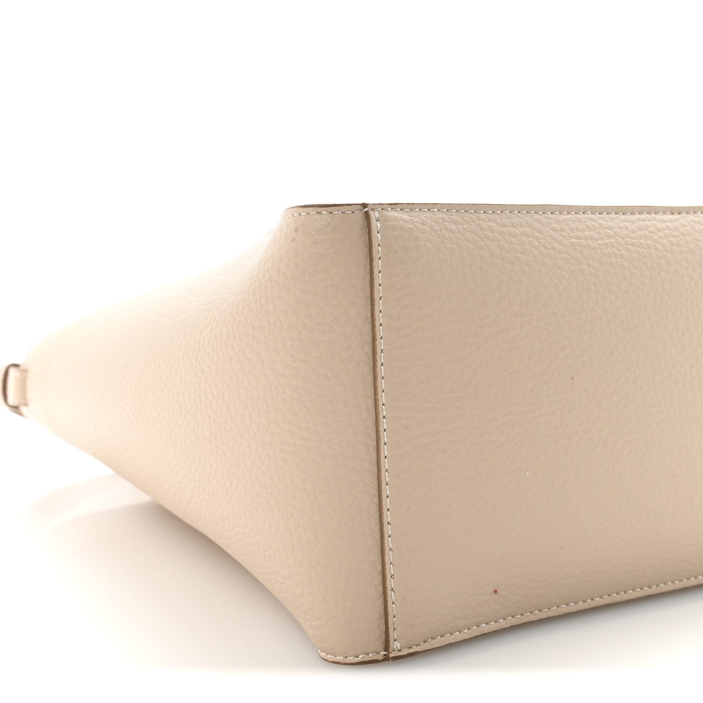 Grainy Alter Mat Studded East West Tote Cream