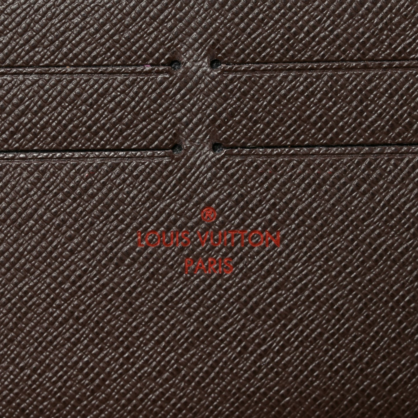 Damier Ebene Zippy Organizer Wallet