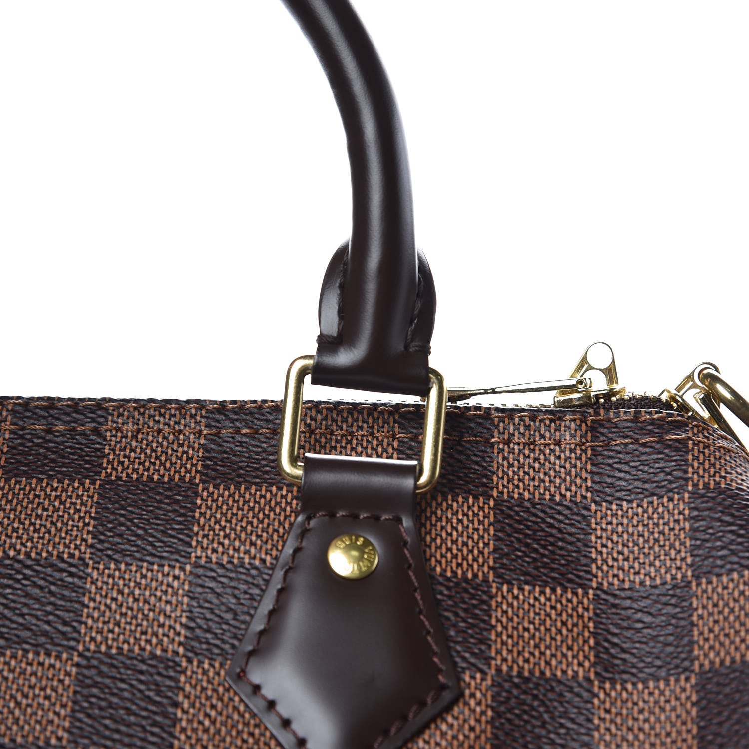 Louis Vuitton Damier Ebene Speedy Bandouliere 25 12 of 14