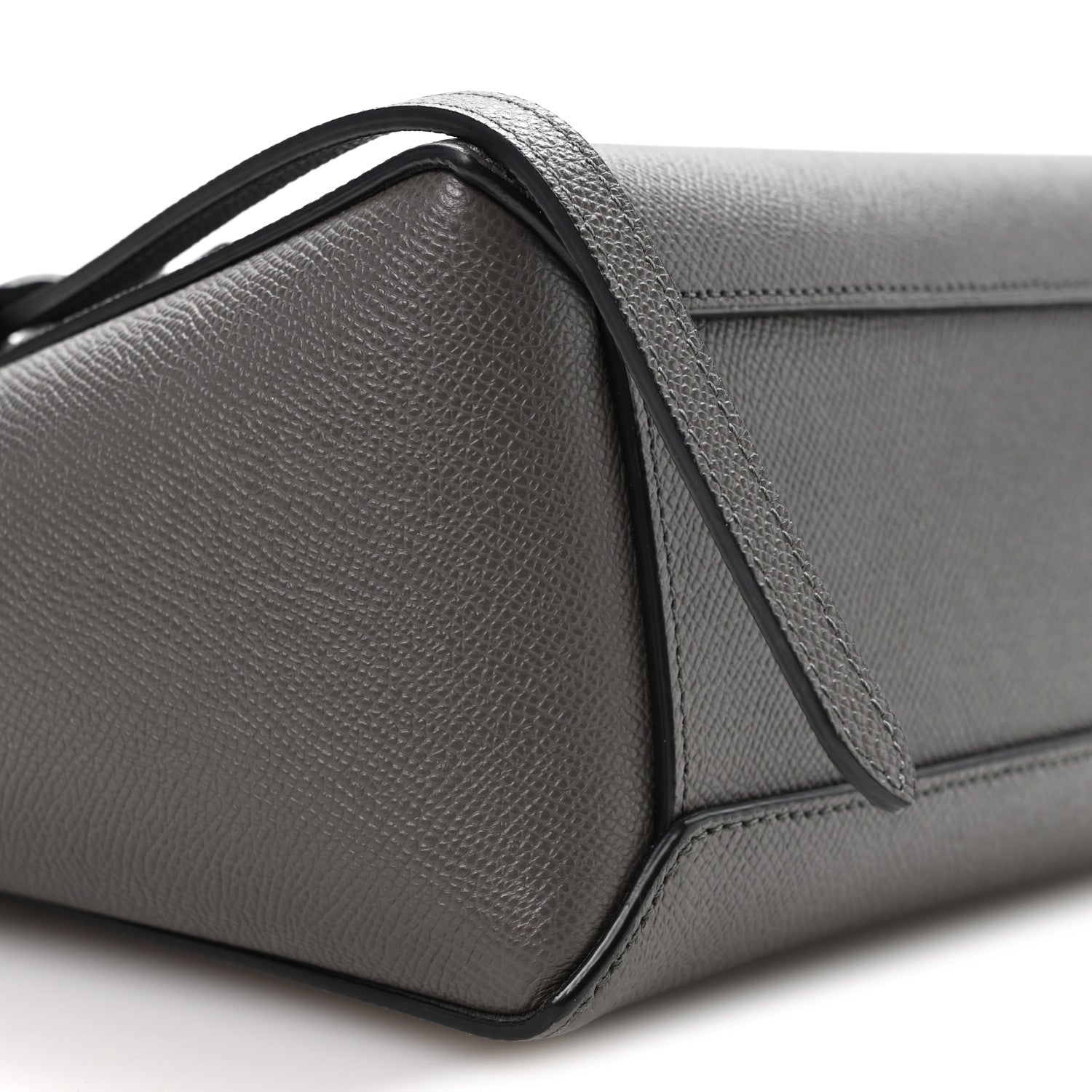 Celine Grained Calfskin Nano Belt Bag Grey 10 of 12