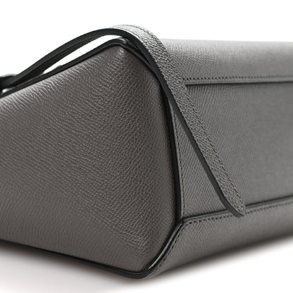 Celine Grained Calfskin Nano Belt Bag Grey 10 of 12