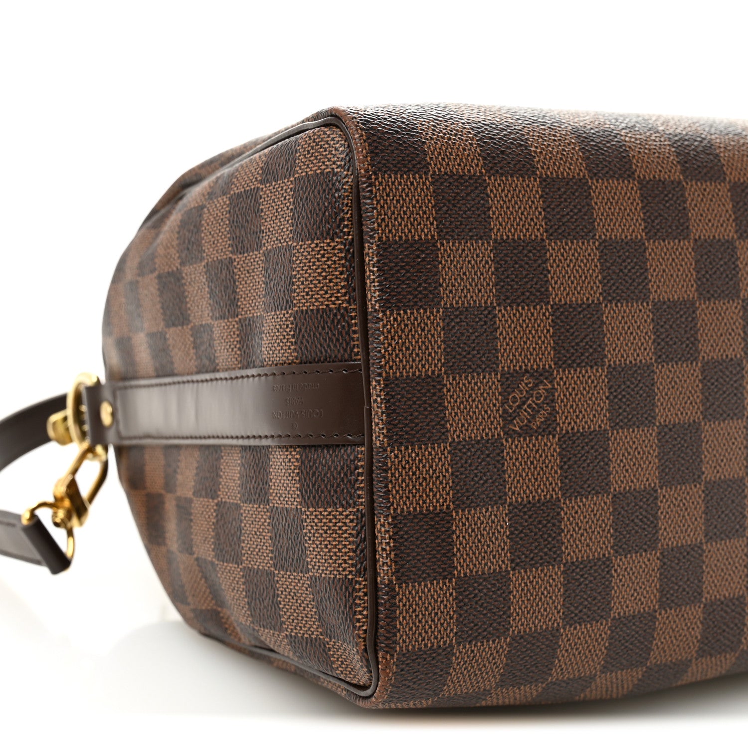 Louis Vuitton Damier Ebene Speedy Bandouliere 25 9 of 10