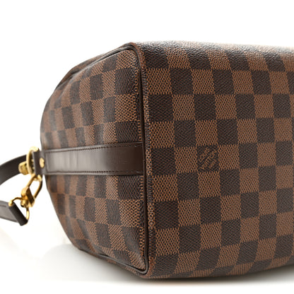 Louis Vuitton Damier Ebene Speedy Bandouliere 25 9 of 10