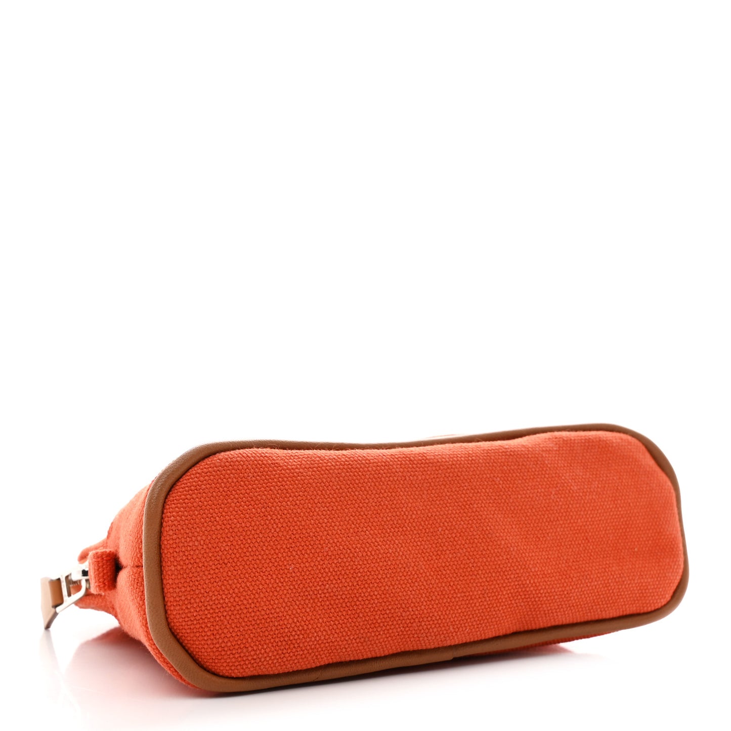 Cotton Canvas Mini Bolide Travel Cosmetic Pouch Feu