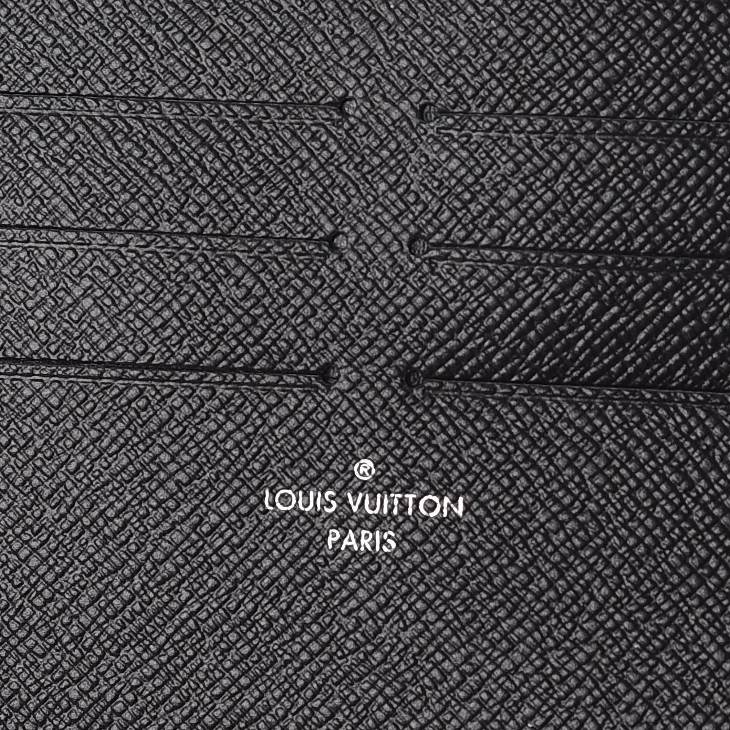 Louis Vuitton Calfskin Felicie Chain Wallet Card Holder Insert Black 6 of 6