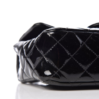 Chanel Patent Calfskin Quilted Mini Rectangular Flap Black 9 of 11