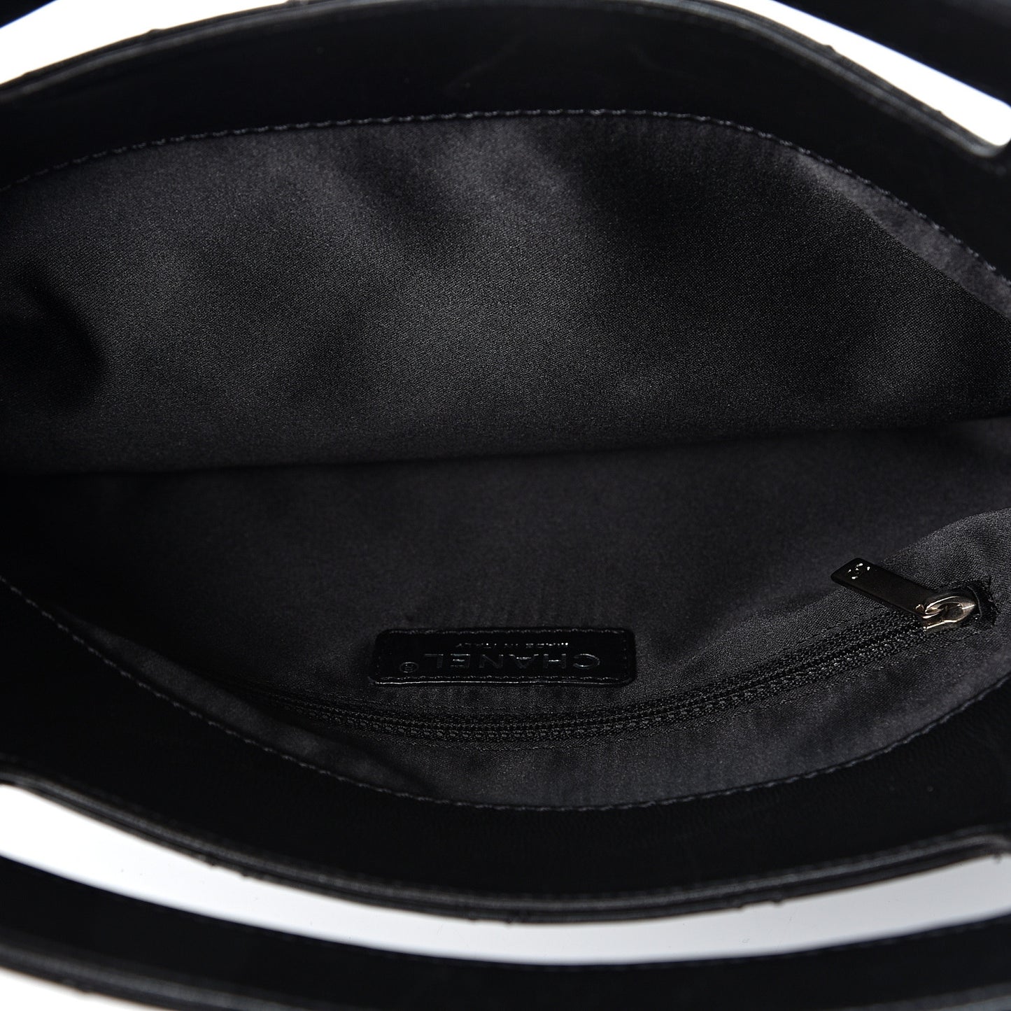 Lambskin Diamond Stitch Convertible Clutch Black