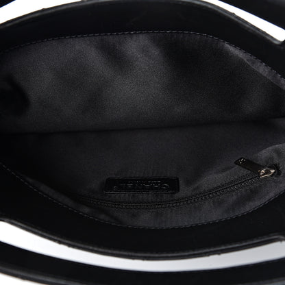 Chanel Lambskin Diamond Stitch Convertible Clutch Black 5 of 8
