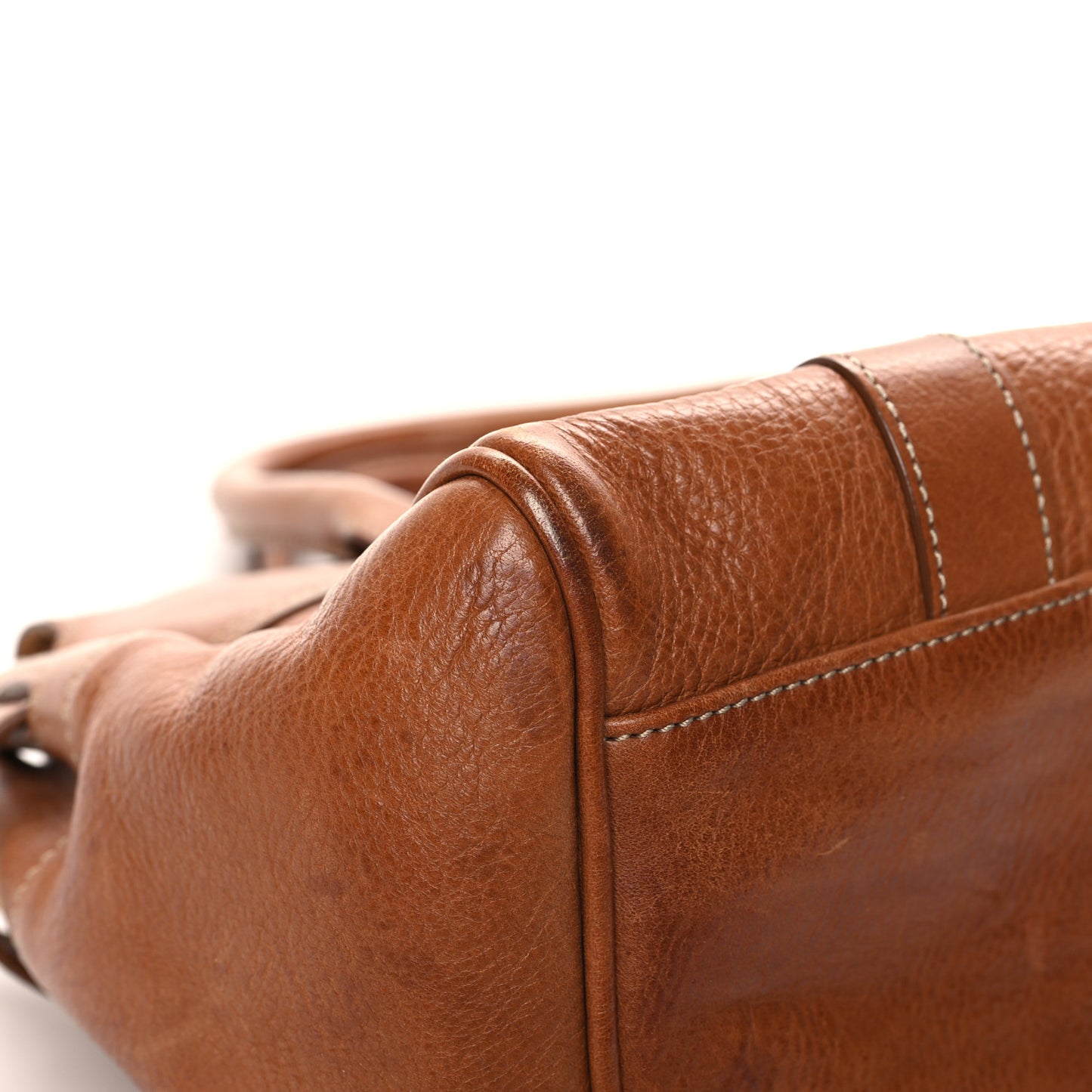 Classic Grain Small Bayswater Satchel Oak
