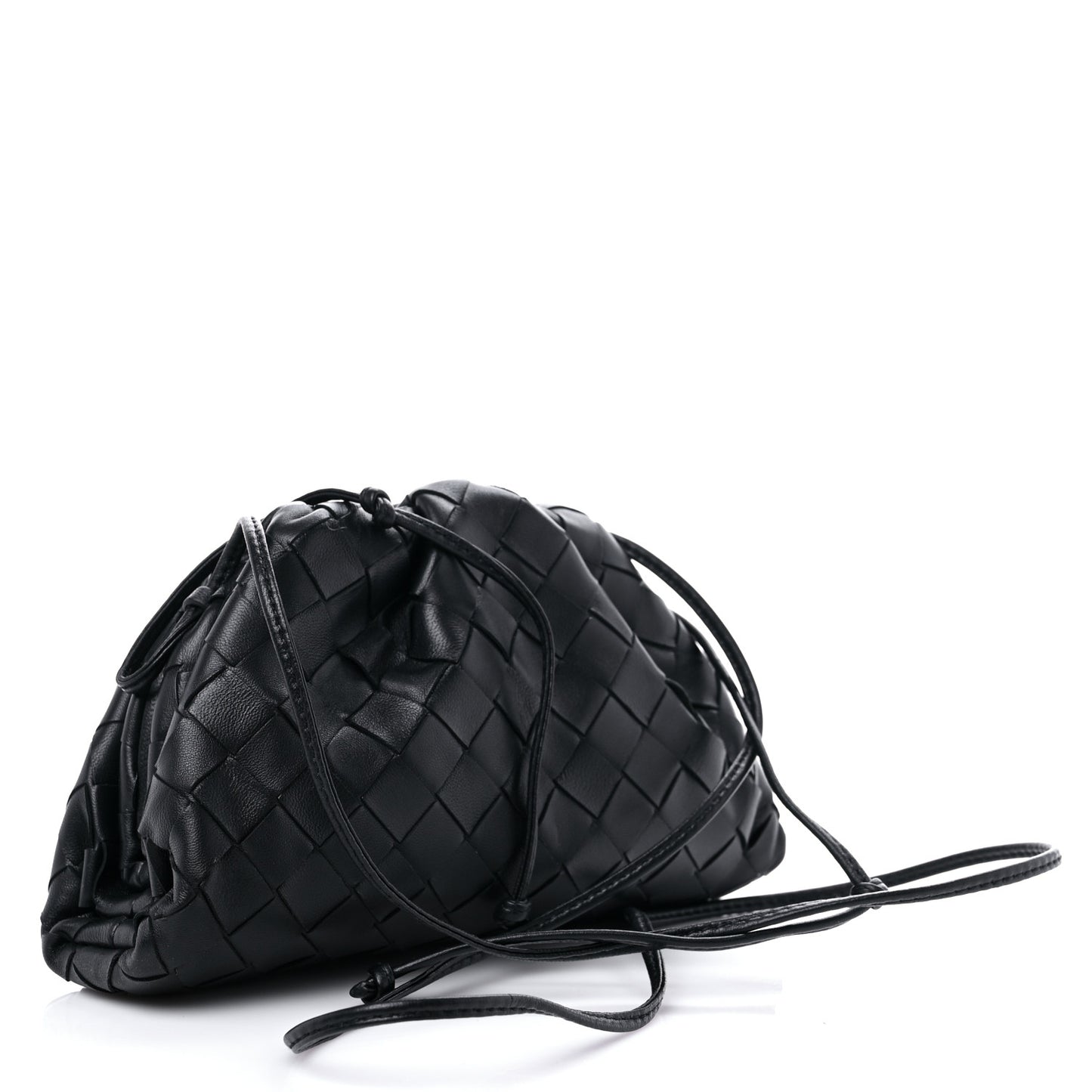 Nappa Intrecciato The Mini Pouch Black