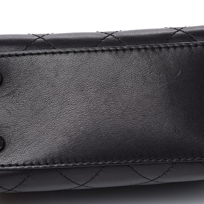 Chanel Calfskin Stitched Small Crossbody Flap Black 15 of 17