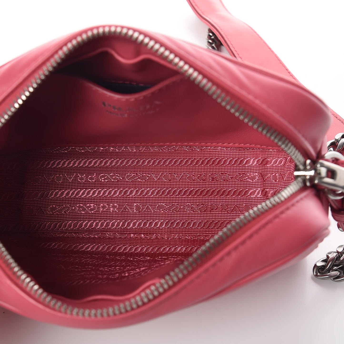 Soft Calfskin Diagramme Crossbody Bag Peonia
