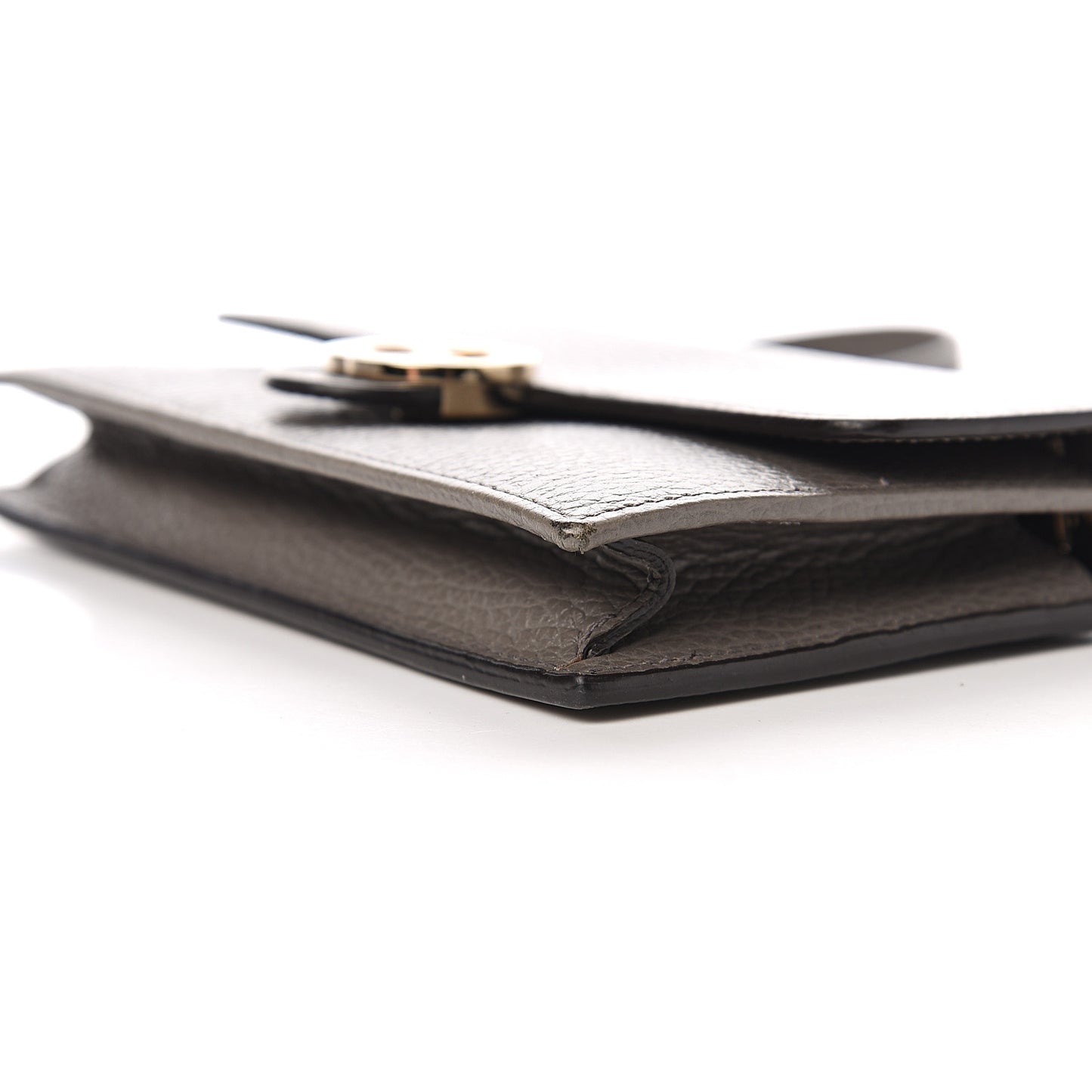 Dollar Calfskin Interlocking G Chain Wallet Loess