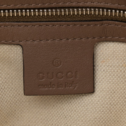 Gucci Deerskin Interlocking G Braided Messenger Bag Maple 6 of 14