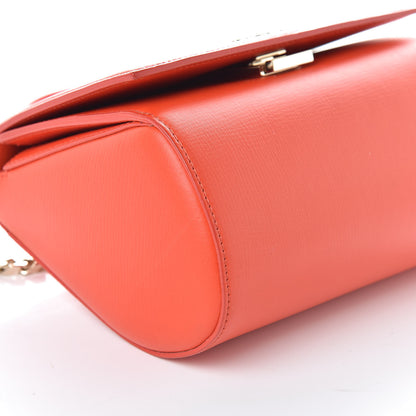 Givenchy Textured Calfskin Mini Pandora Box Chain Crossbody Bag Red 8 of 10