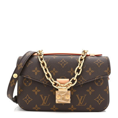 Louis Vuitton Monogram Pochette Metis East West 1 of 9