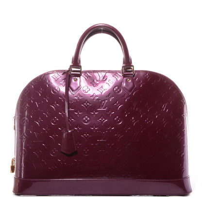Louis Vuitton Vernis Alma GM Violet 1 of 7