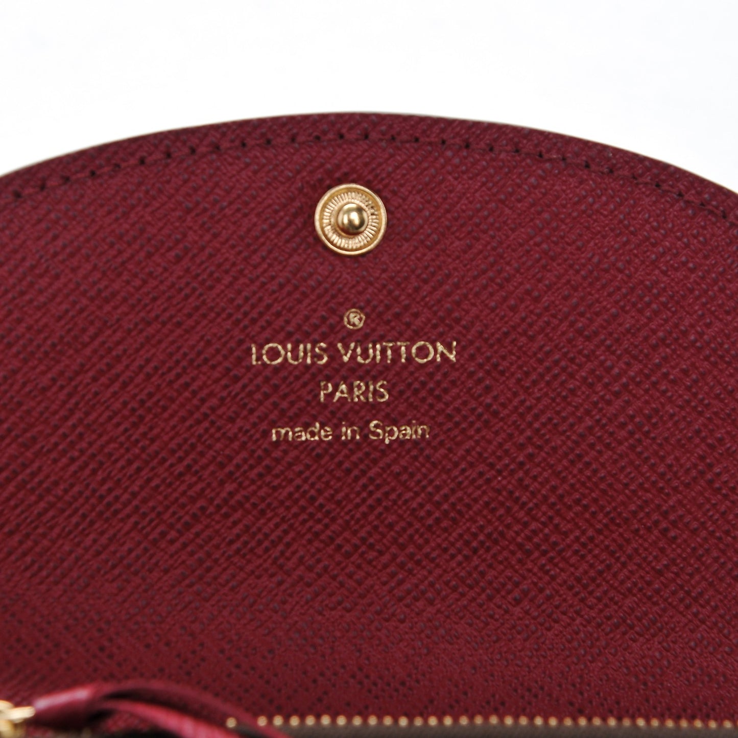 Monogram Rosalie Coin Purse Fuchsia