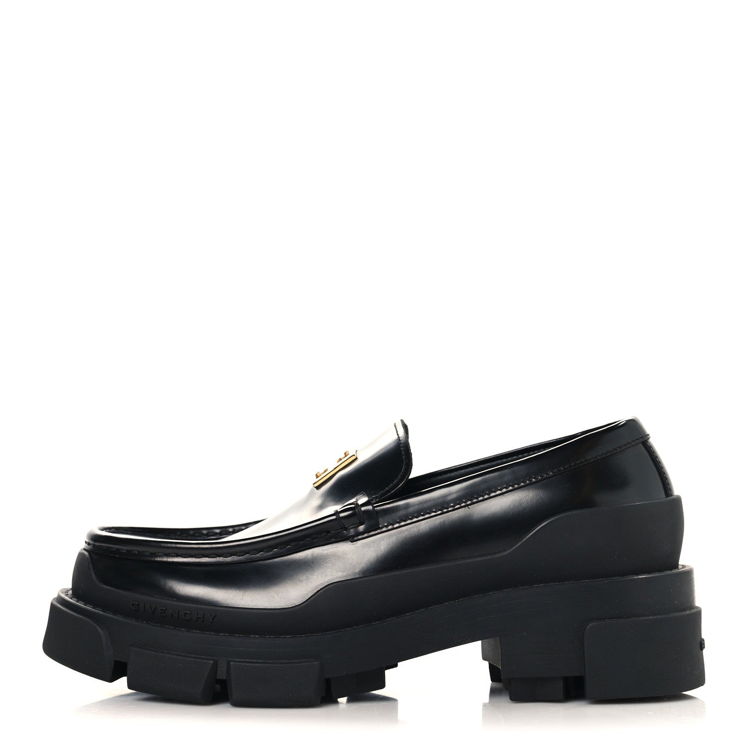 Givenchy Calfskin Terra Moccassins 36 Black 1 of 10
