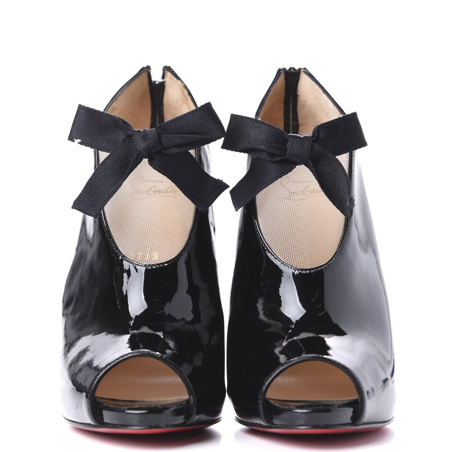 Christian Louboutin Patent Estanodo 120 Pumps 37 Black 2 of 9