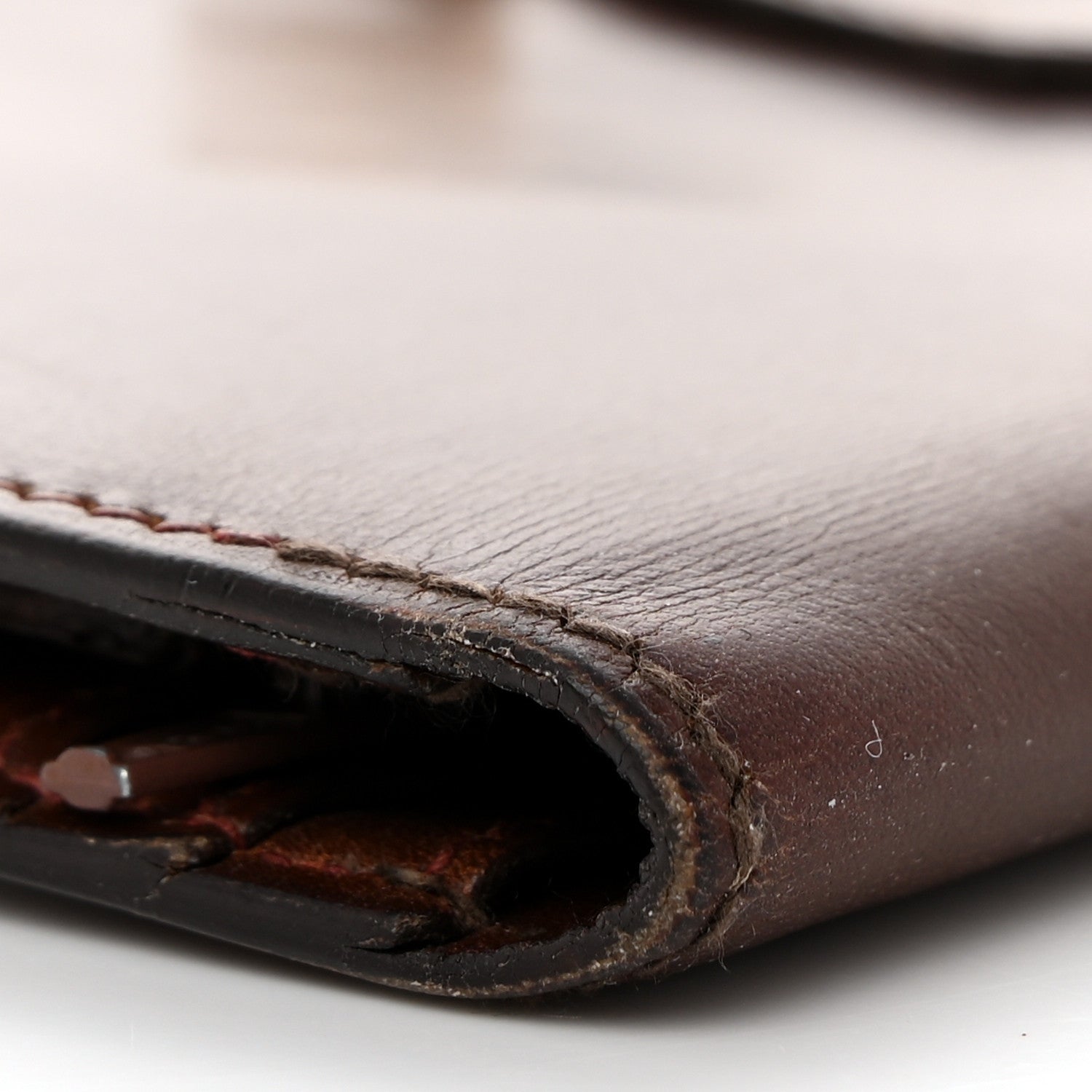 Hermes Box Bearn Gusset Wallet Havane 8 of 10