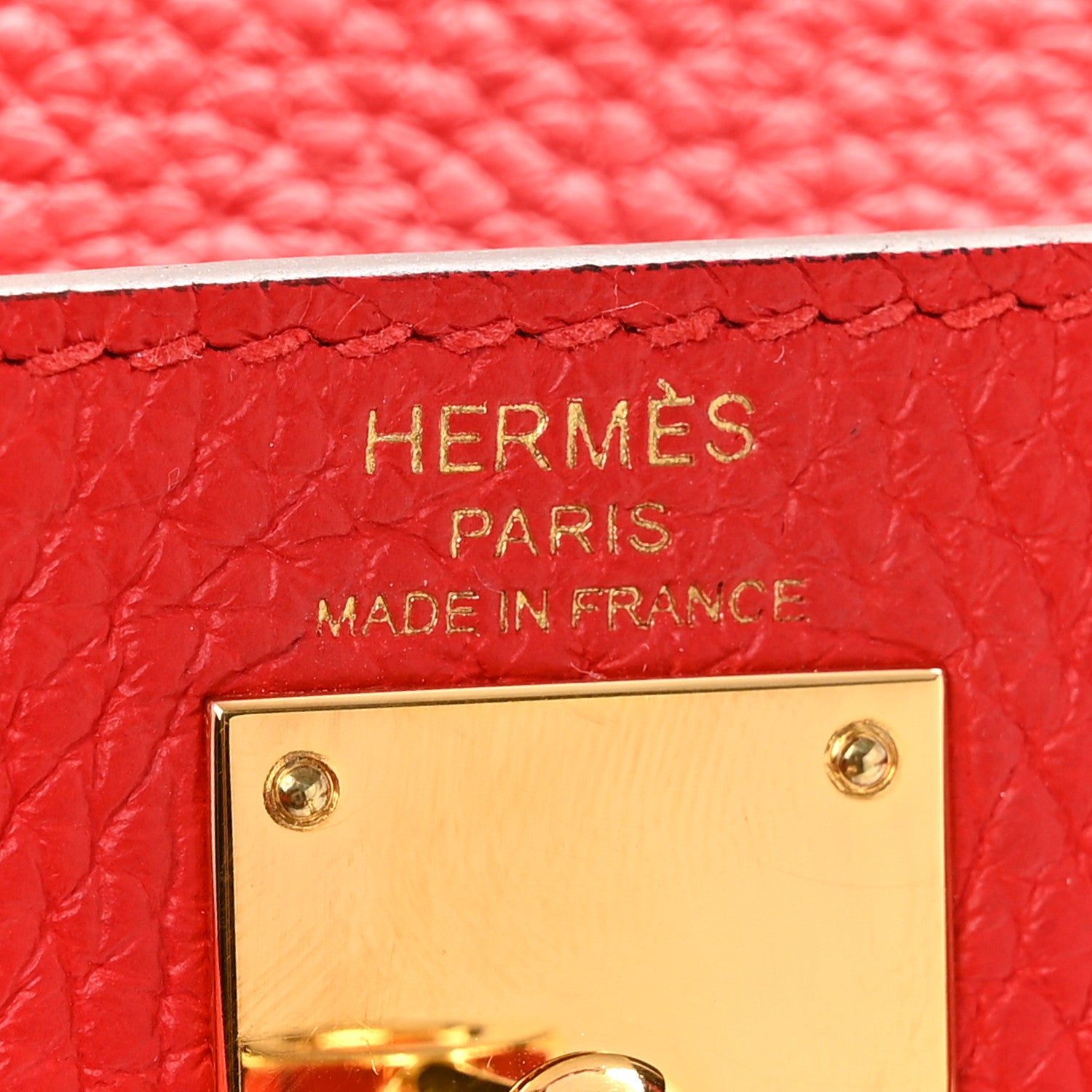 Hermes Taurillon Clemence Kelly Ado Backpack Rouge De Coeur 6 of 12
