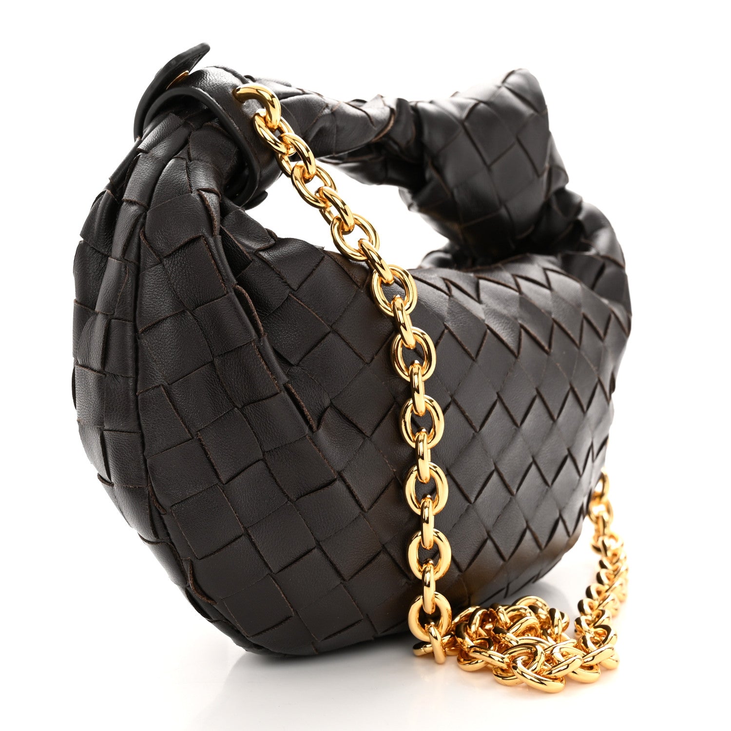Bottega Veneta Nappa Intrecciato Mini Chain Jodie Fondant 3 of 10