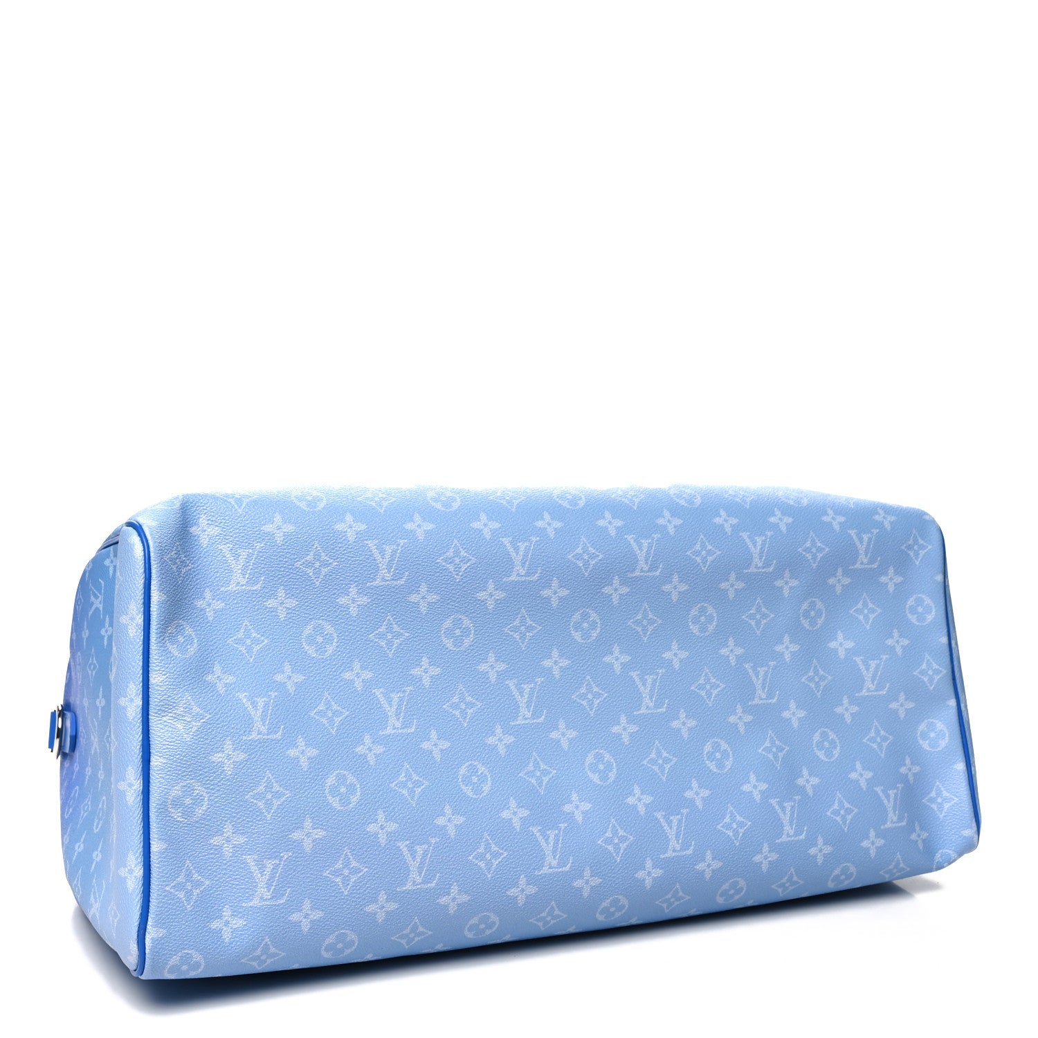 Louis Vuitton Monogram Clouds Keepall Bandouliere 50 Blue 3 of 11