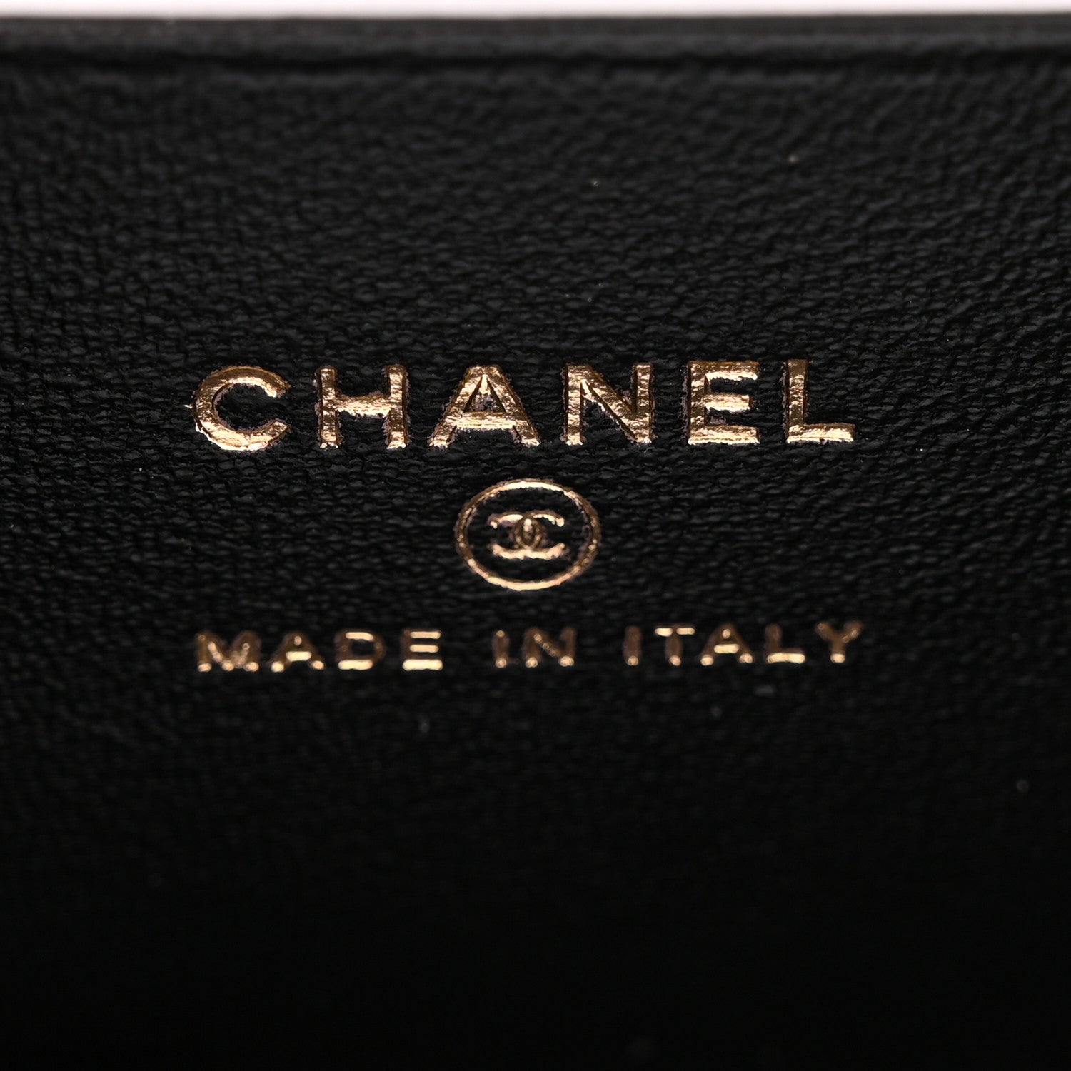 Chanel Lambskin Enamel Quilted Small Coco Hearts Vanity Case With Chain Black 5 of 10