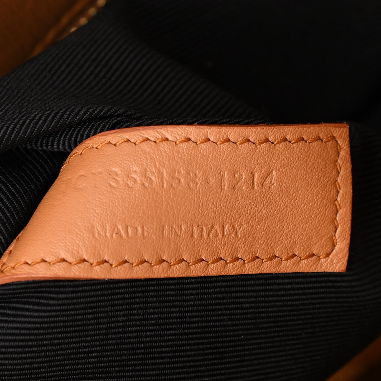 Calfskin Small Sac De Jour Gold