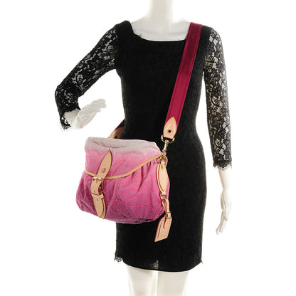 Louis Vuitton Denim Sunshine Messenger Rose 2 of 7