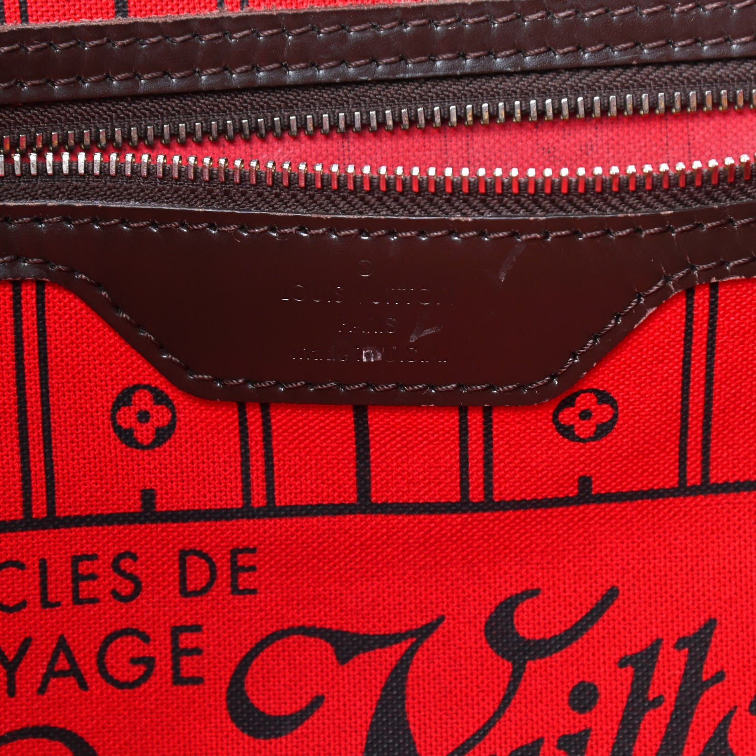 Louis Vuitton Damier Ebene Neverfull GM 6 of 17