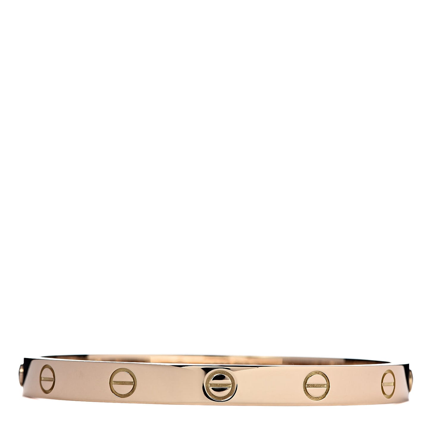18K Yellow Gold LOVE Bracelet 17