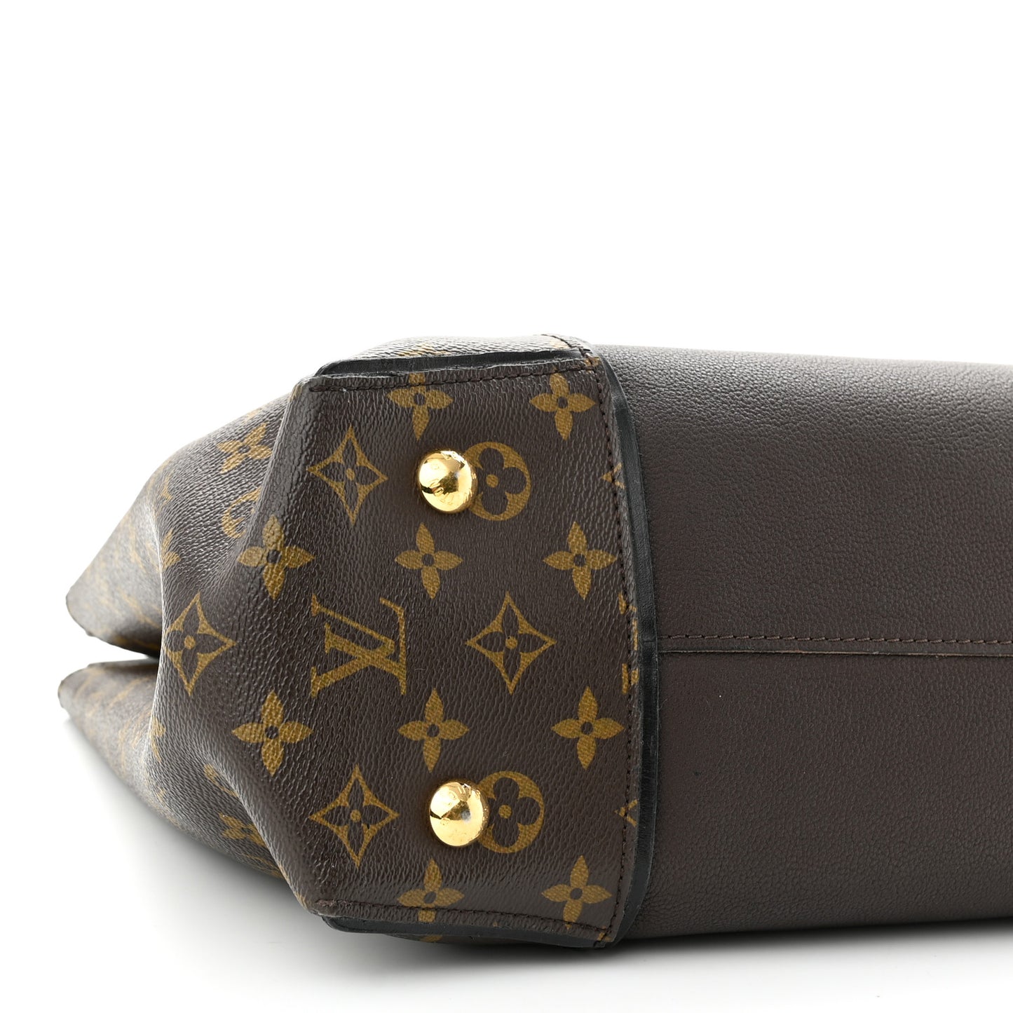 Veau Cachemire Monogram Tote W PM Chocolate