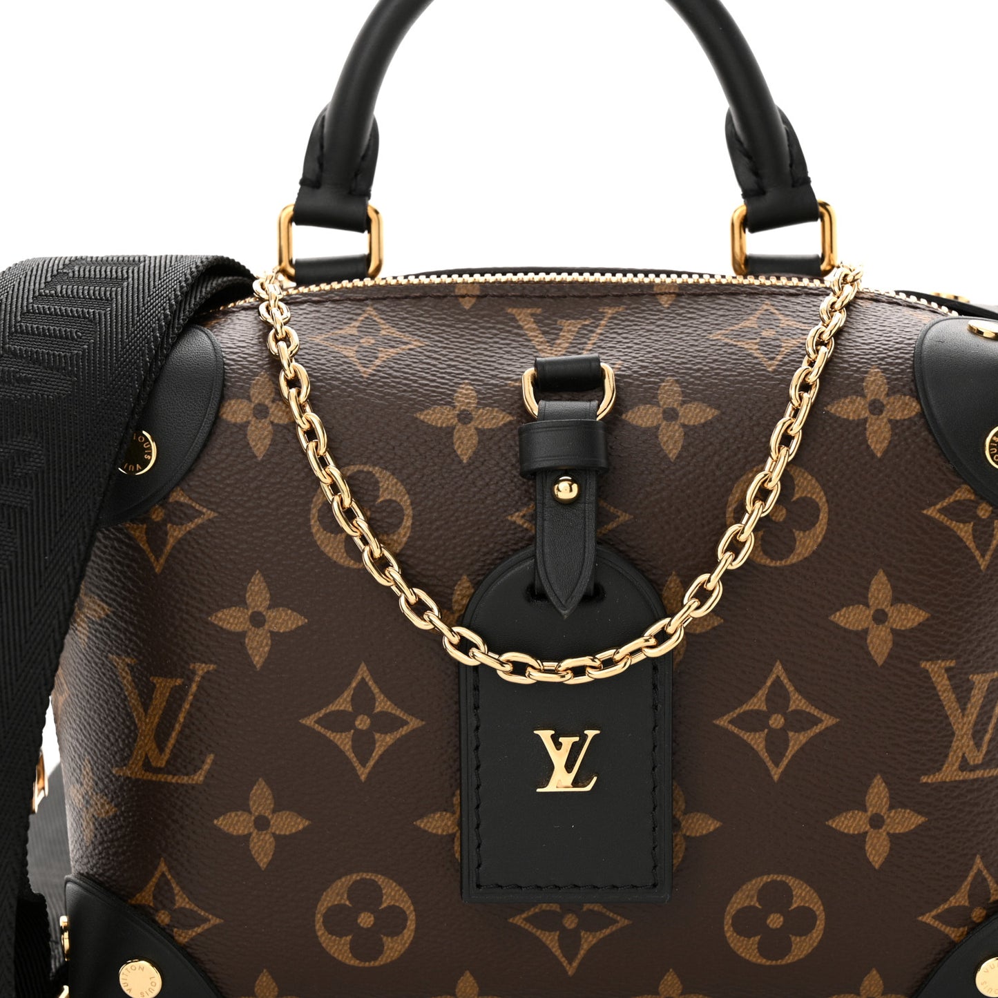 Monogram Petite Malle Souple Black