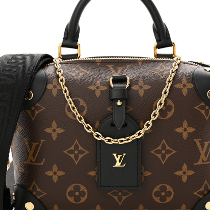 Louis Vuitton Monogram Petite Malle Souple Black 7 of 9