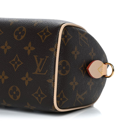 Louis Vuitton Monogram Speedy Bandouliere 20 Black 10 of 12