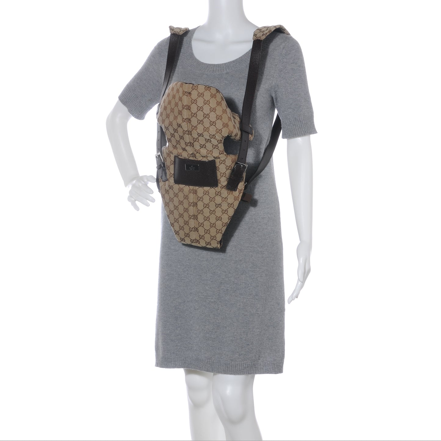 Monogram Baby Carrier Ebony