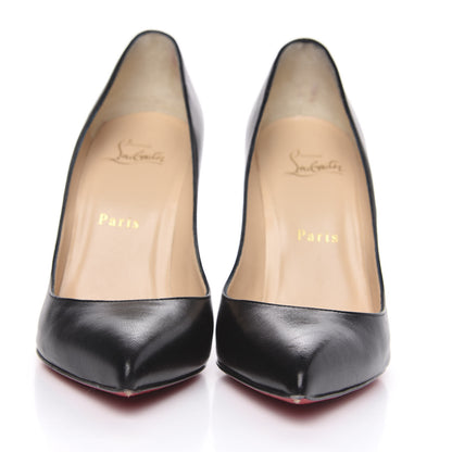 Christian Louboutin Shiny Nappa Pigalle Follies 100 Pumps 37.5 Black 2 of 11