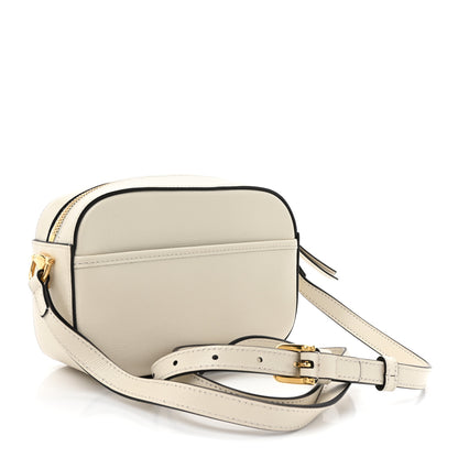 Gucci Azalea Calfskin Mini Horsebit 1955 Camera Shoulder Bag Mystic White 3 of 11