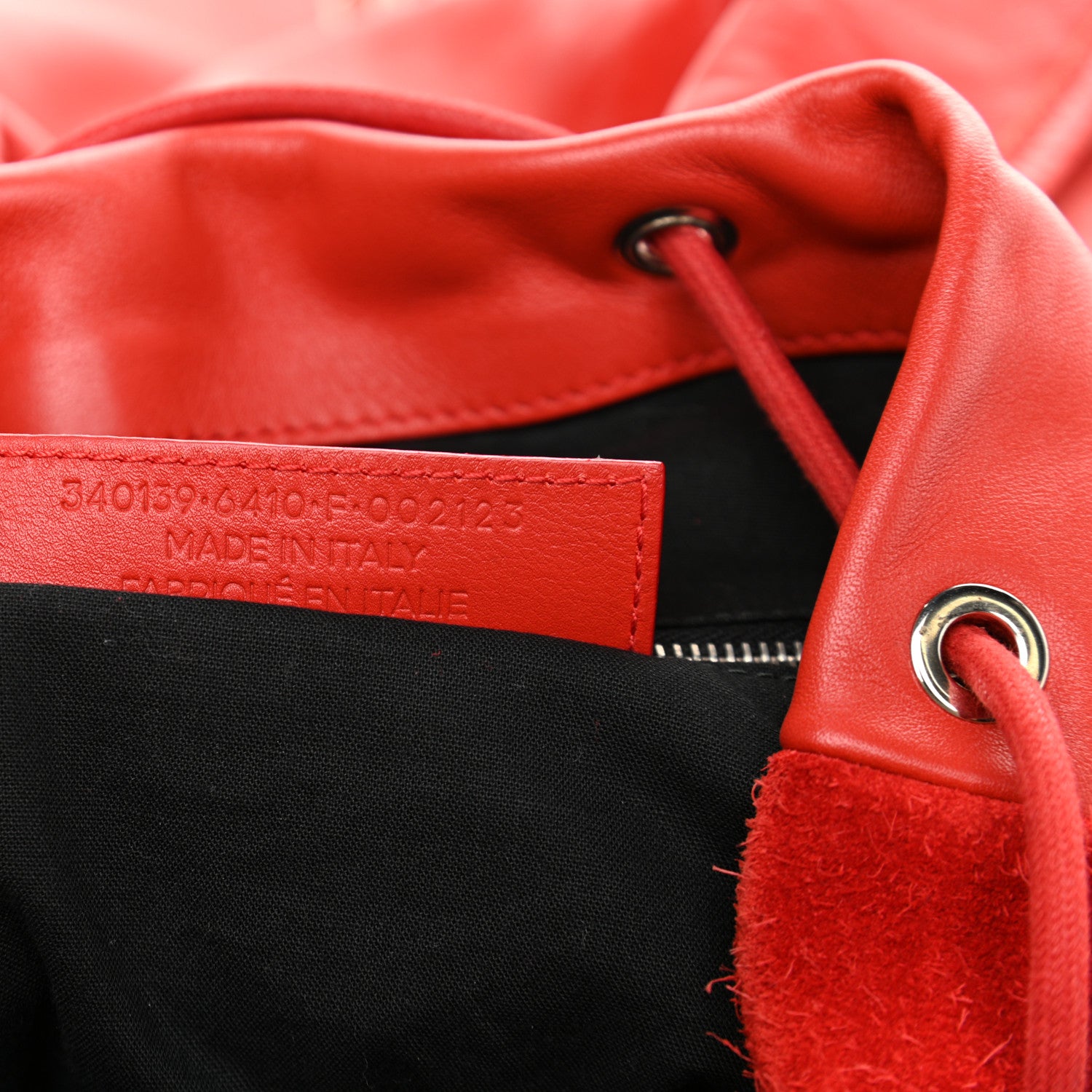 Balenciaga Matte Calfskin Classic Hardware S Traveler Backpack Rouge Grenade 7 of 14