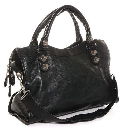 Balenciaga Agneau Giant 21 Silver Hardware City Black 3 of 12
