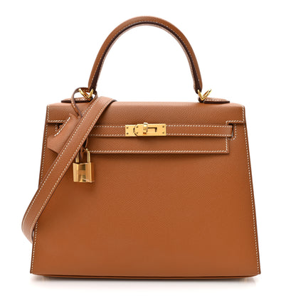 Hermes Epsom Kelly Sellier 25 Gold 1 of 10