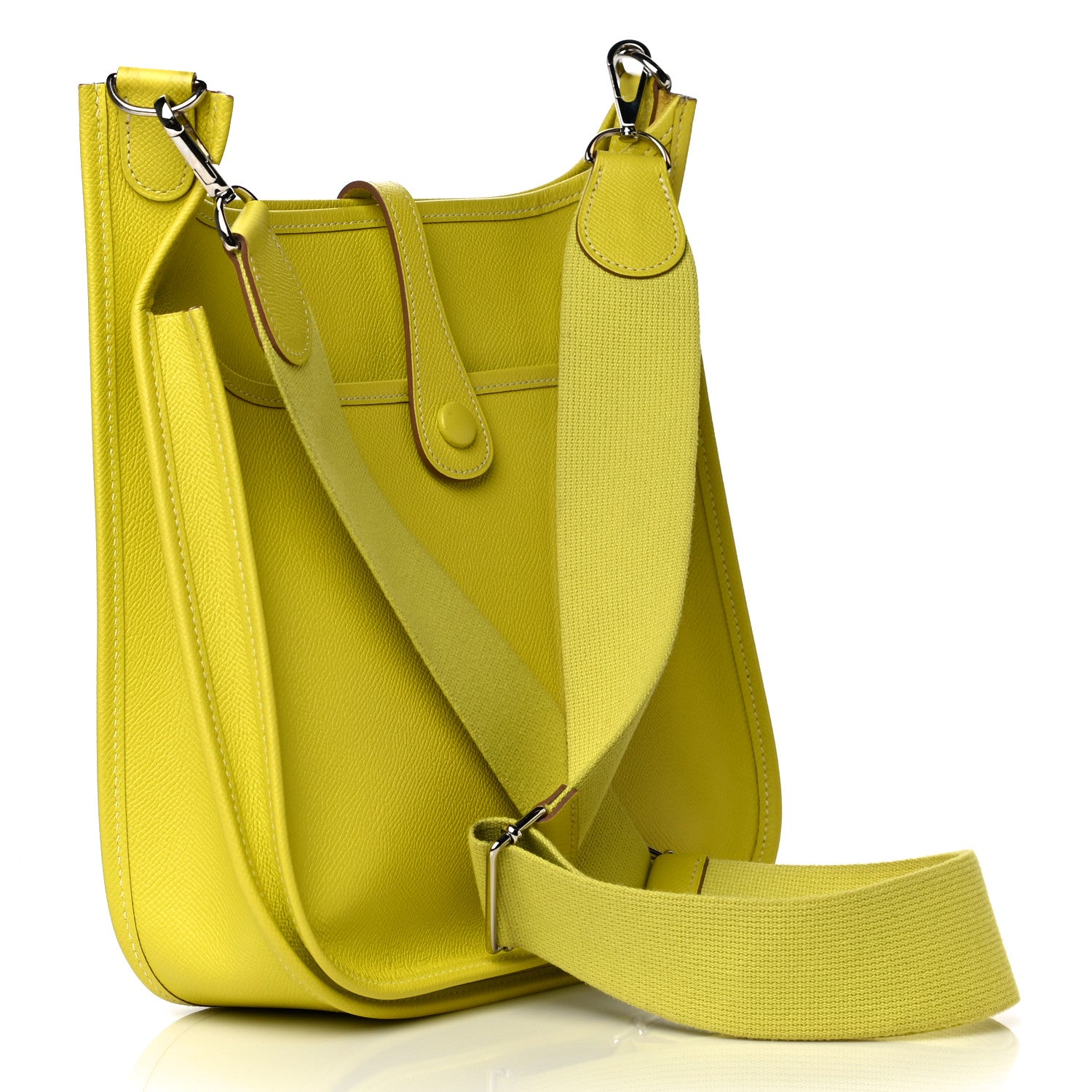 Hermes Epsom Evelyne III PM Lime 2 of 8