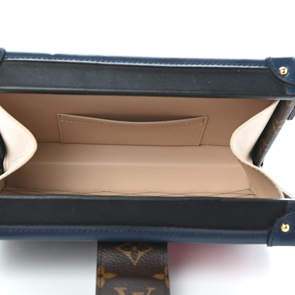 Louis Vuitton Monogram Malletage Print Petite Malle Marine Rouge 4 of 4
