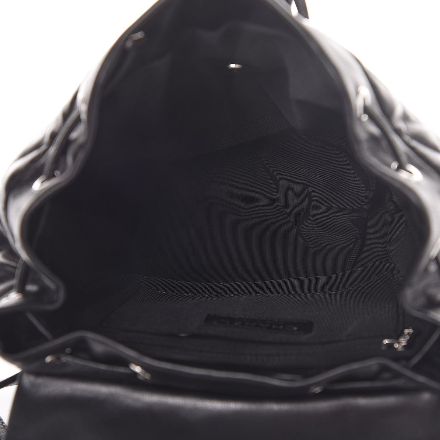 Calfskin Quilted Small Urban Spirit Backpack Black