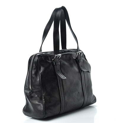 Prada Nappa Satchel Black 3 of 19