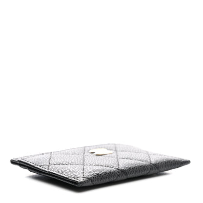 Chanel Caviar Quilted Card Holder Black 4 of 9