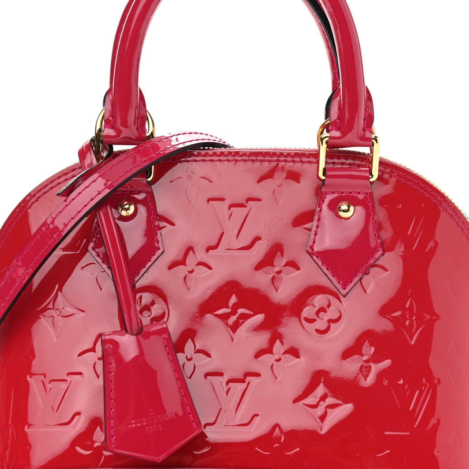 Louis Vuitton Vernis Alma BB Rose Indien 6 of 8